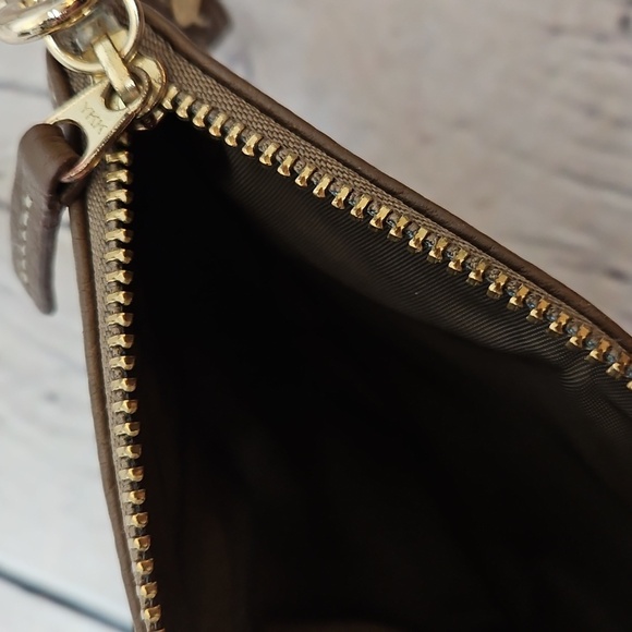 Dooney & Bourke Small Canvas/Leather Wristlet - Picture 4 of 4